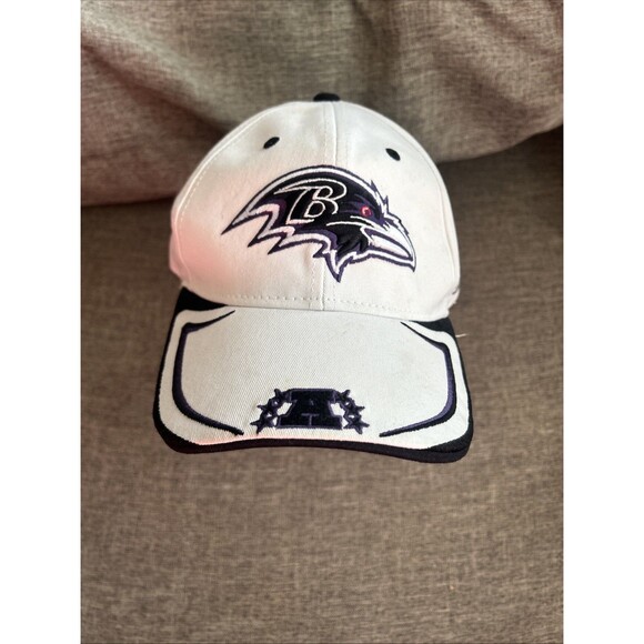NFL Baltimore Ravens Reebok Adult Strapped  Hat Cap Beanie NEW! - Picture 1 of 5